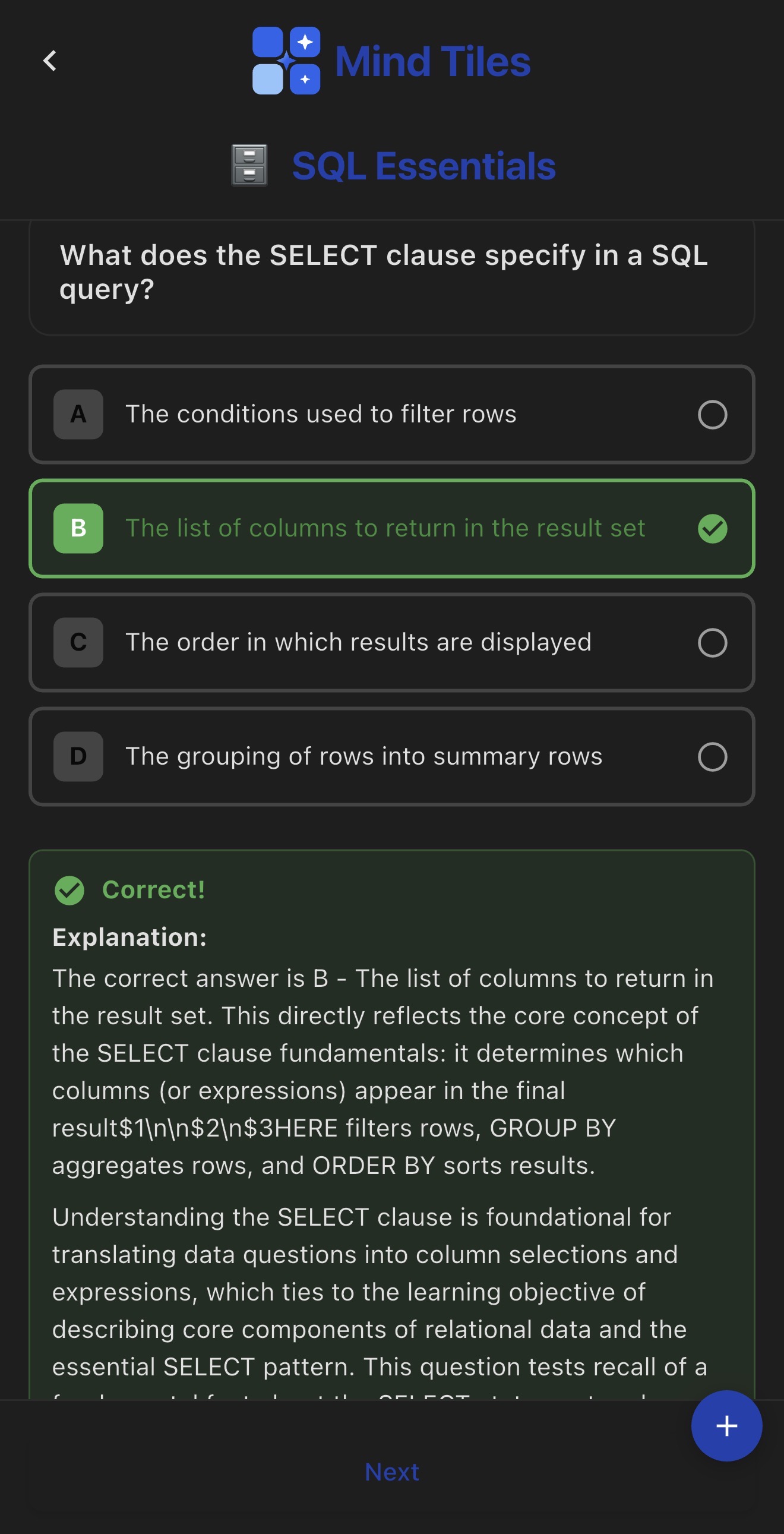 Interactive Exercises & Quizzes
