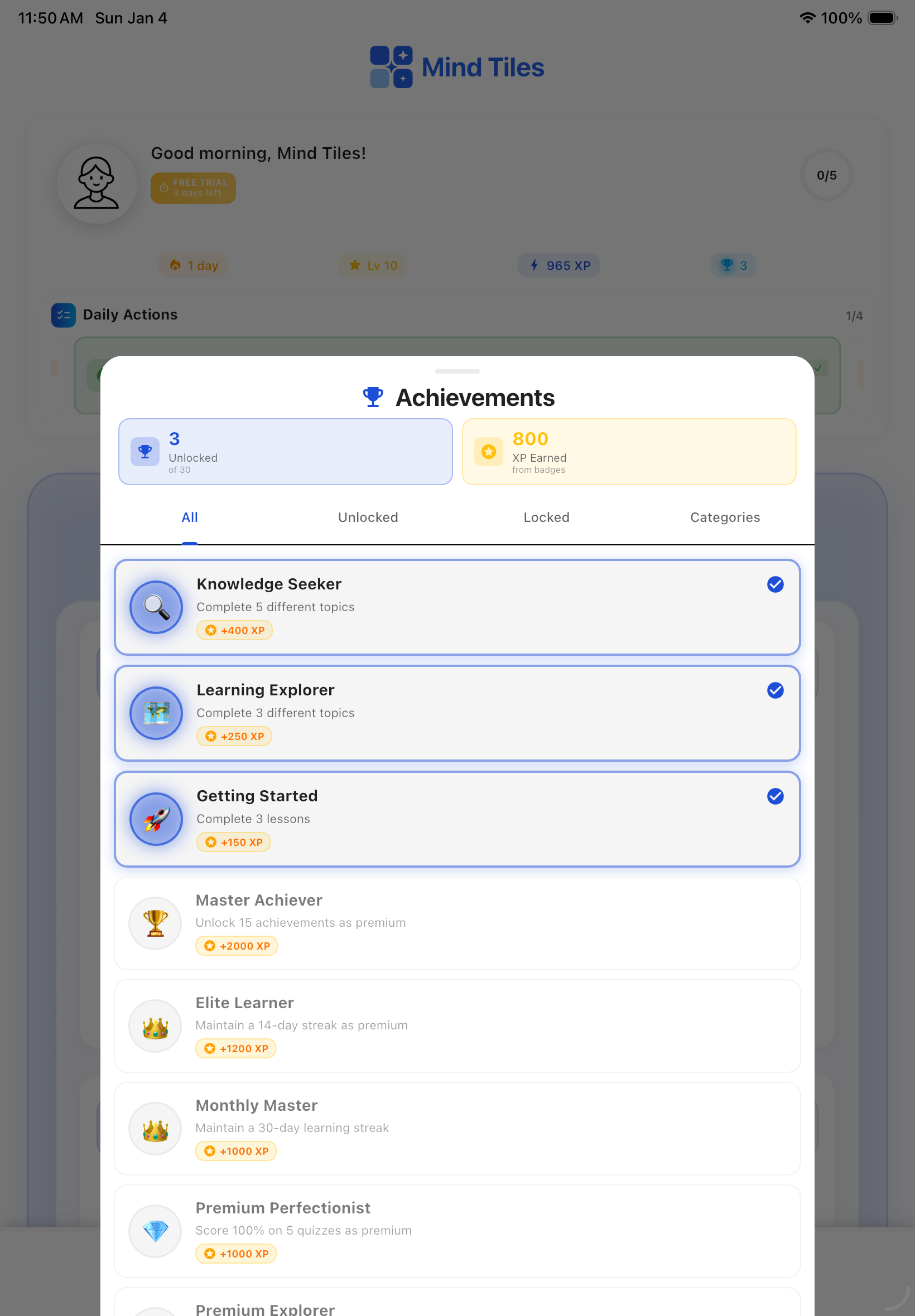 Gamification - Light Mode